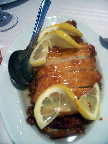 Pollo Chino al Limon