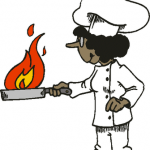 Juego cocinera del colegio