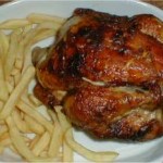 Pollo asado o pollo al ascua