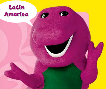 Barney y amigos en Internet