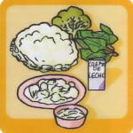Verduras con bechamel, una buena opción