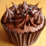 Cobertura de chocolate para cupcakes