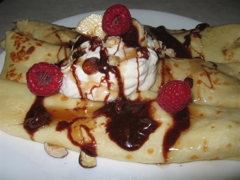 Crepes variados