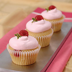 cupcakes frambuesa fruta