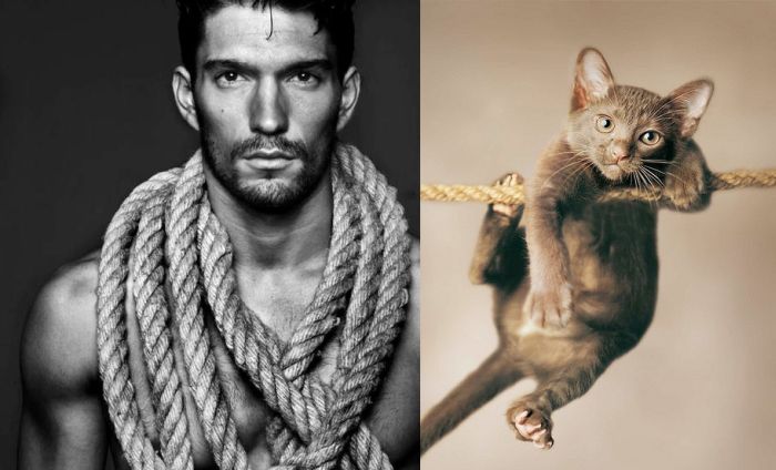 hot_men_and_their_feline_counterparts_14